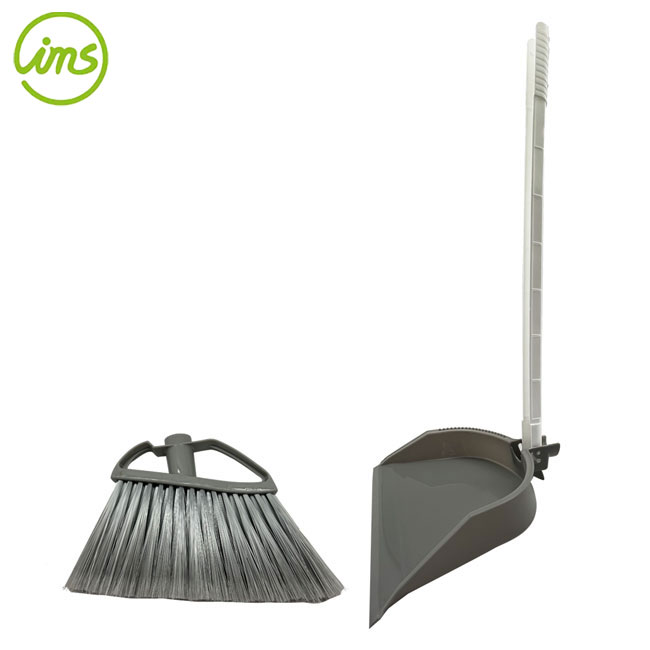 Made in Malaysia Broom and Dustpan Set - Gray